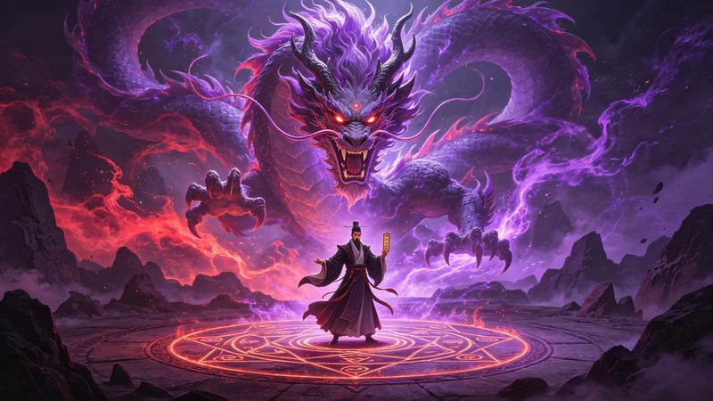 道士召唤神兽-复古传奇